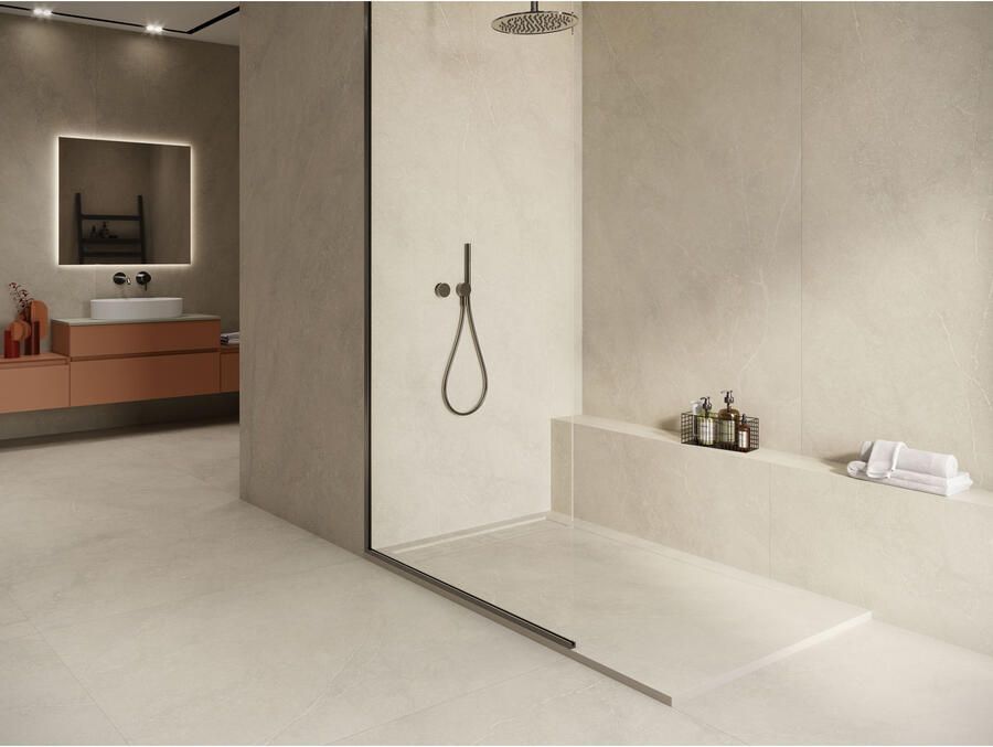 Cifre Cerámica Munich Vloertegel | 60x60 cm | Gerectificeerd | Natuursteenlook | Mat Beige - Foto 2