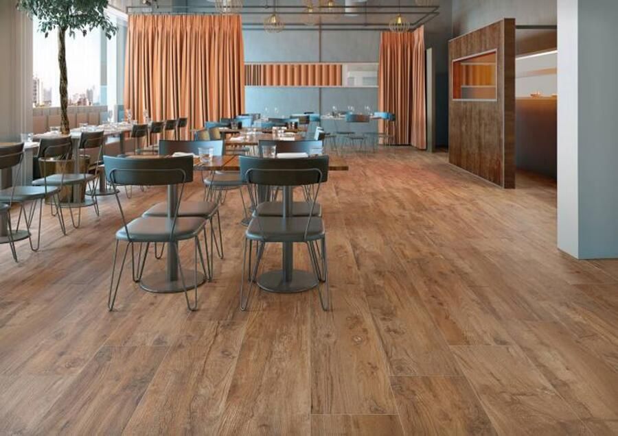 Cifre Ceramica Nebraska wand- en vloertegel 30x120cm Rechthoek 10.5mm gerectificeerd Houtlook Nebraska Oak SW07310950-2 - Foto 2