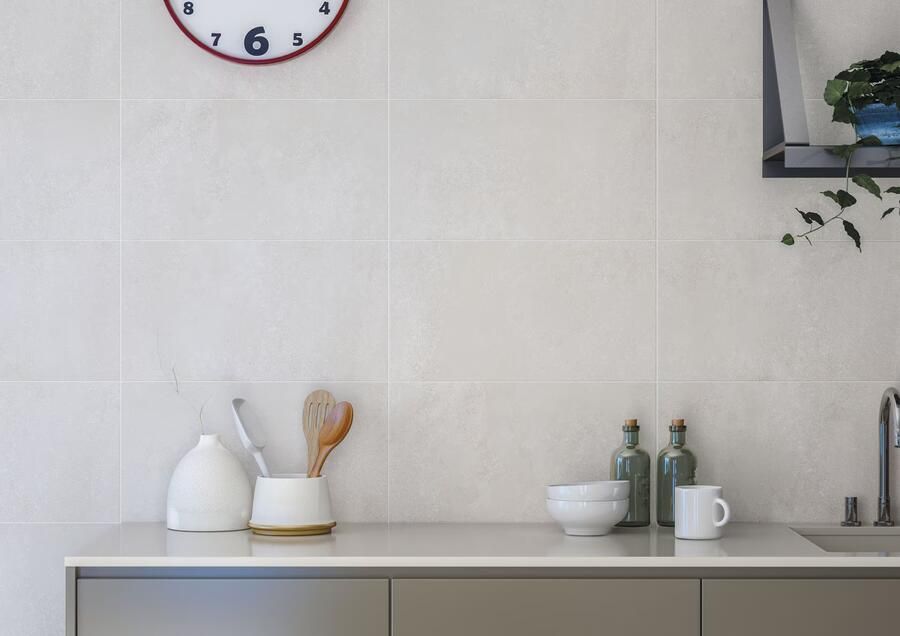 Cifre Ceramica Neutra wand- en vloertegel 30x60cm 9mm Rechthoek Betonlook Grijs mat SW07310328-1 - Foto 2