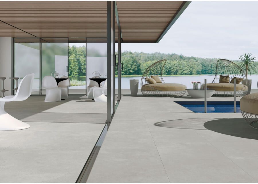 Cifre Cerámica Nexus Buitentegel | 60x120 cm | Gerectificeerd | Industrielelook | Mat Grijs