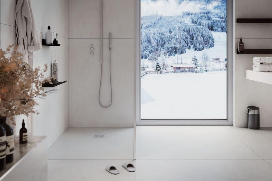 Cifre Cerámica Nexus Vloer- en wandtegel | 90x90 cm | Gerectificeerd | Industrielelook | Mat Wit