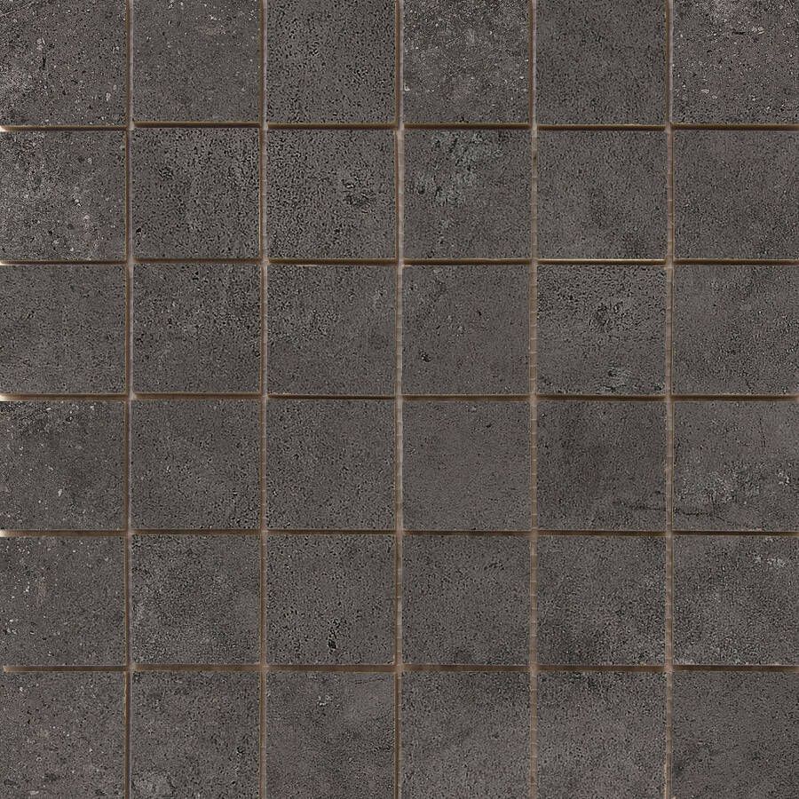 Cifre Cerámica Nexus Vloer- en wandtegel | 30x30 cm | Betonlook | Mat Antraciet