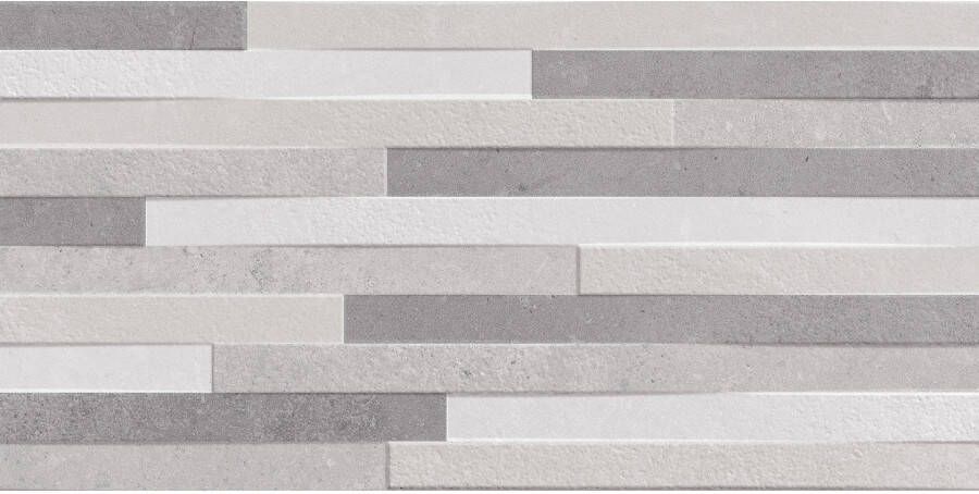 Cifre Cerámica Nexus Wandtegel | 30x60 cm | Gerectificeerd | Betonlook | Mat Grijs