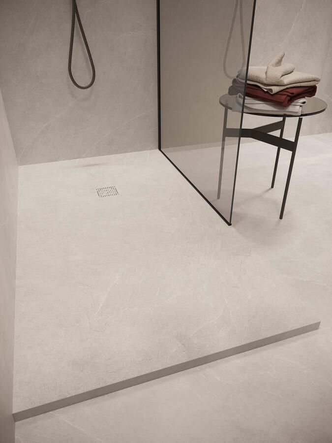 Cifre Cerámica Statale Vloer- en wandtegel | 30x60 cm | Gerectificeerd | Betonlook | Mat Beige - Foto 1