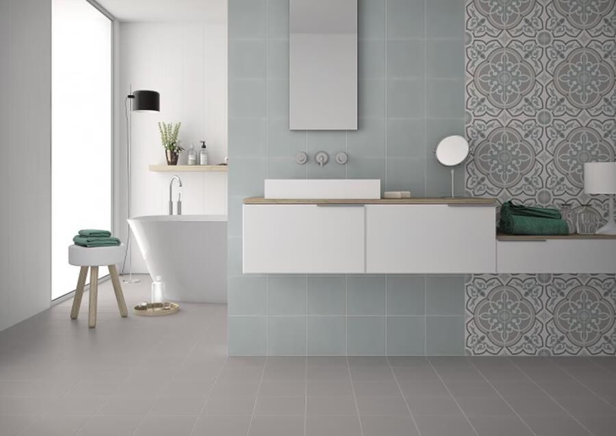 Cifre Ceramica wand- en vloertegel 20x20cm 8.5mm Vierkant Wit mat SW07310470-4