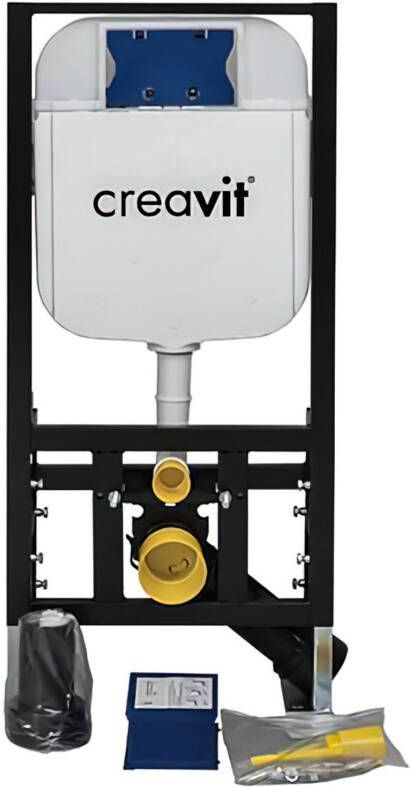 Creavit GR5003 inbouwreservoir 3-6L H121 cm frontbediening