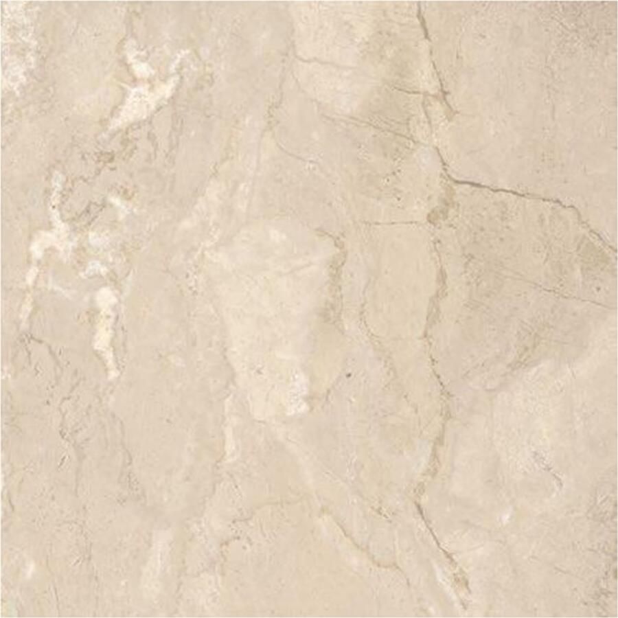 Edimax Astor Velvet Vloer- en wandtegel | 60x60 cm | Gerectificeerd | Marmerlook | Mat Creme - Foto 3