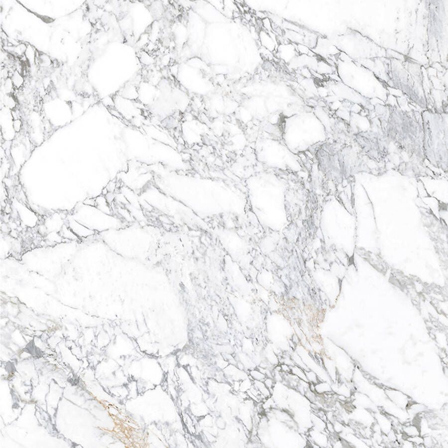 EnergieKer Arabescato Vloer- en wandtegel | 60x60 cm | Gerectificeerd | Natuursteenlook | Gepolijst Wit