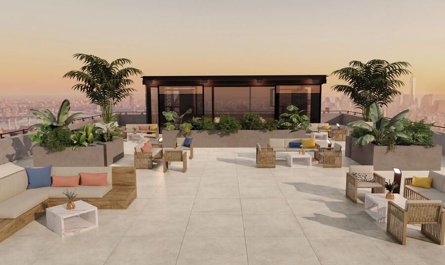 EnergieKer Brera Vloer- en wandtegel | 60x60 cm | Gerectificeerd | Natuursteenlook | Mat Bruin