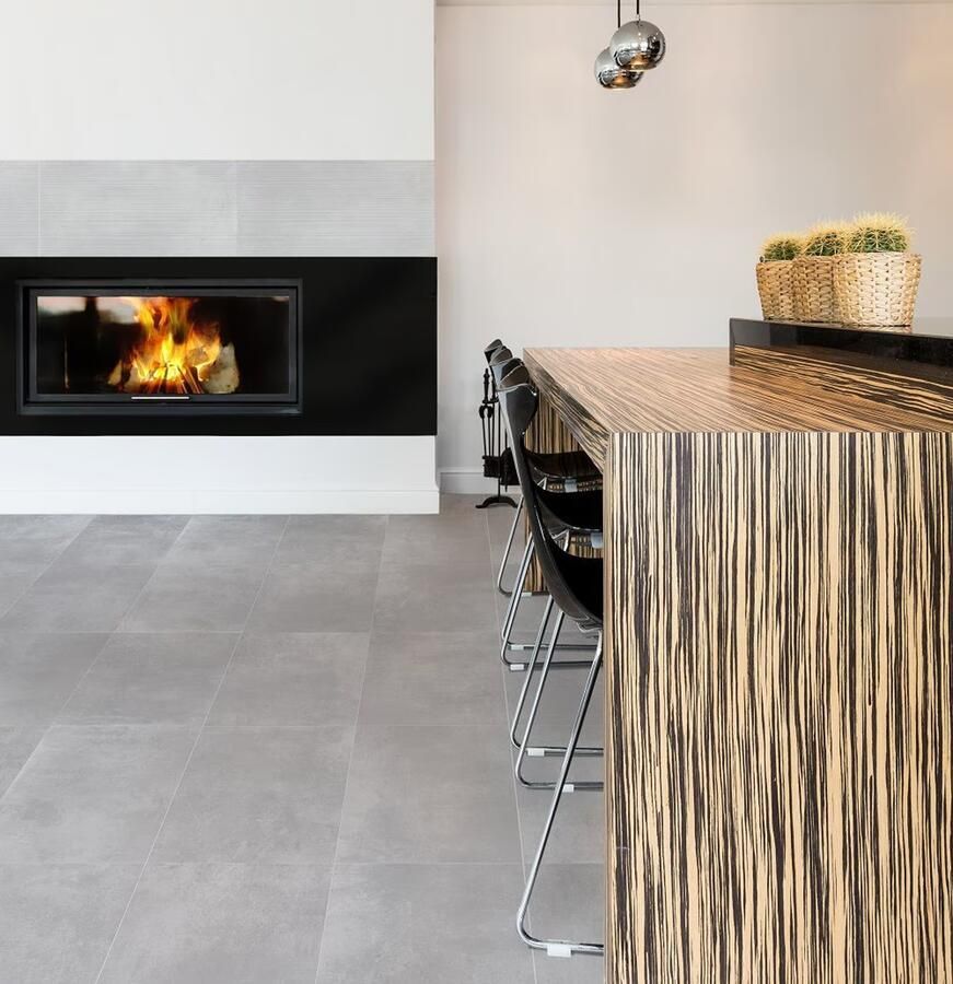 EnergieKer wand- en vloertegel 30x60cm Rechthoek 9mm gerectificeerd Betonlook Loft Ash SW07310616-2 - Foto 2