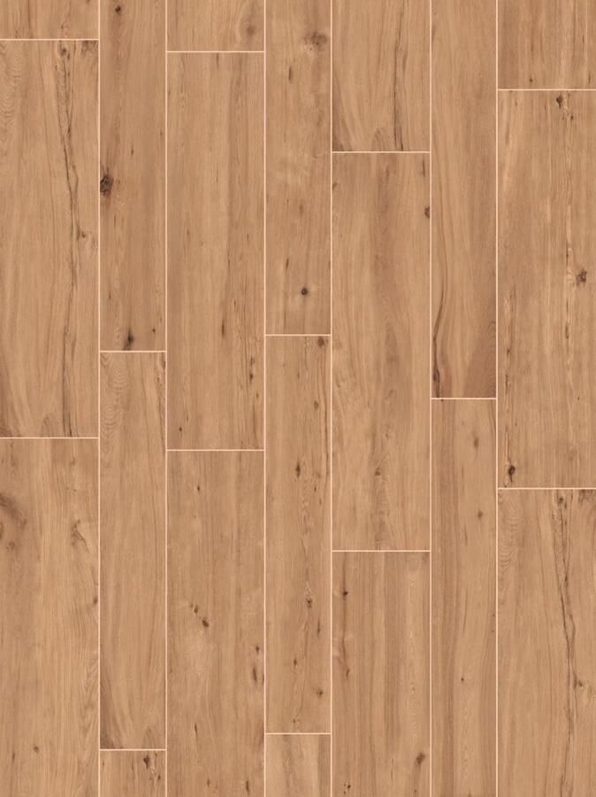 EnergieKer wand- en vloertegel 30x121cm 10mm Rechthoek gerectificeerd Houtlook Bruin mat SW07310005-1 - Foto 2