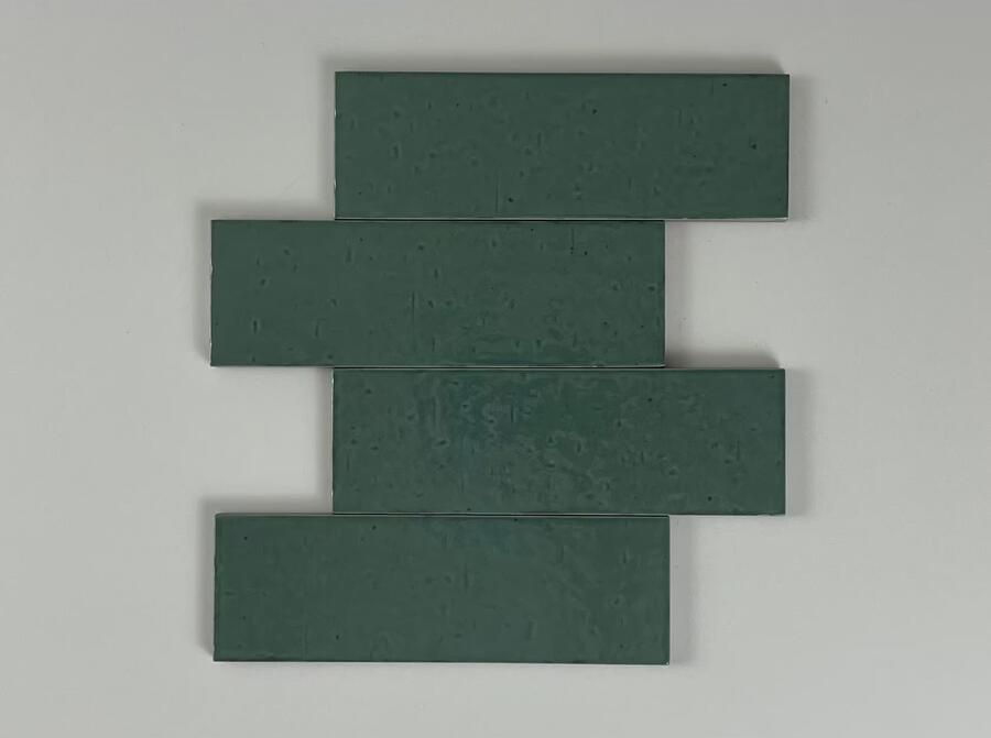 Equipe Cerámicas Kalma Wandtegel | 6x18.6 cm | Gerectificeerd | Vintage | Glans Turquoise - Foto 2