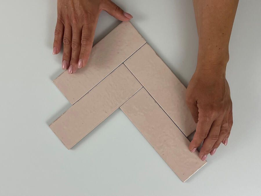 Equipe Cerámicas Kalma Wandtegel | 6x18.6 cm | Vintage | Glans Roze - Foto 2