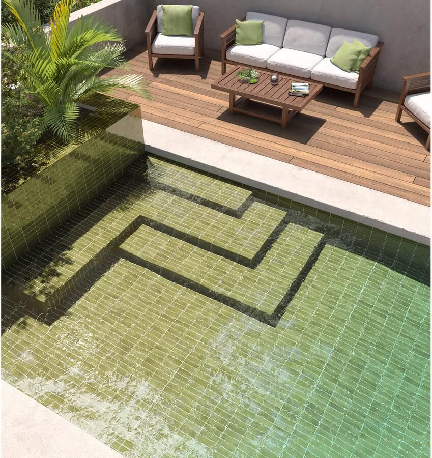 Equipe Cerámicas Premium Koko Wandtegel | 50x150 cm | Vintage | Glans Groen - Foto 2