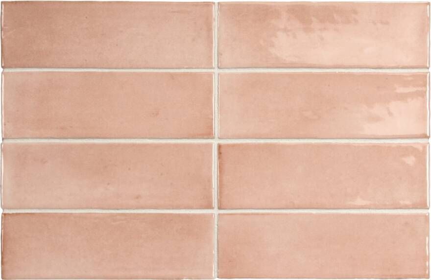 Equipe Cerámicas Premium Koko Wandtegel | 50x150 cm | Vintage | Glans Roze