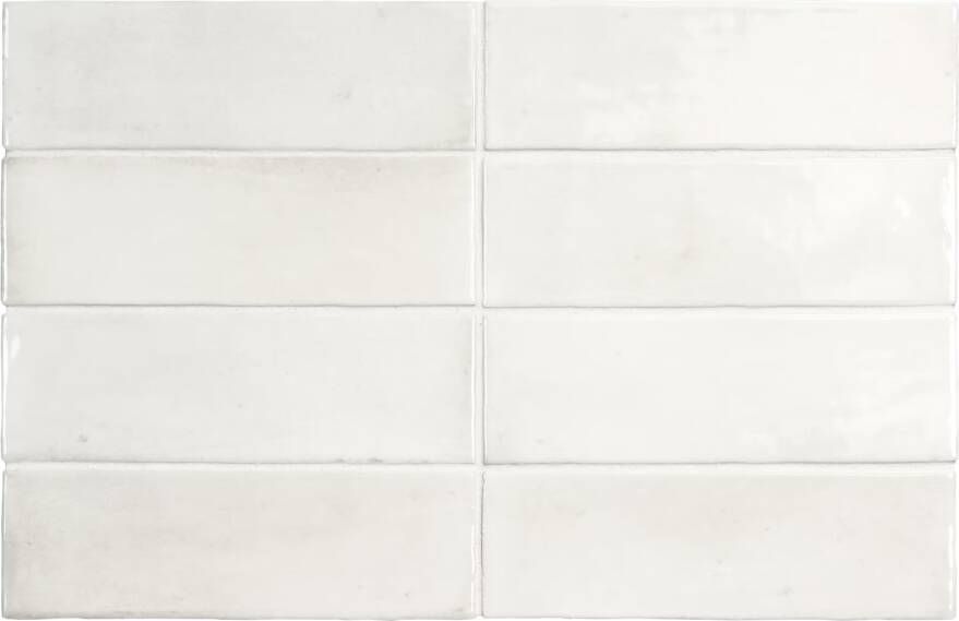 Equipe Cerámicas Premium Koko Wandtegel | 50x150 cm | Vintage | Glans Wit