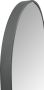 Aloni Badkamerspiegel 100x50 cm | Ovaal | Directe verlichting | Touch button | Met spiegelverwarming | Gunmetal frame - Thumbnail 2