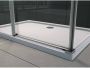 Aloni Douchecabine 80x120x195 cm | 1 Schuifdeur | Helder glas | Chroom - Thumbnail 3