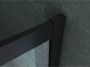 Aloni Douchecabine 80x80x195 cm | 2 Schuifdeuren | Helder glas | Mat zwart - Thumbnail 4