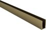 Aloni Muurprofiel voor douchewand | 200 cm | Geborsteld goud - Thumbnail 2