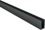 Aloni Muurprofiel voor douchewand | 200 cm | Gunmetal grijs - Thumbnail 2