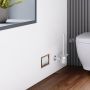 Aloni Reserverol houder | Inbouw | 5 toiletrollen | Excl.Inzetstuk | RVS look - Thumbnail 2