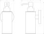 Aqualux Zeepdispenser PRO 2000 | Wandmontage | Messing | Rond | Chroom - Thumbnail 2