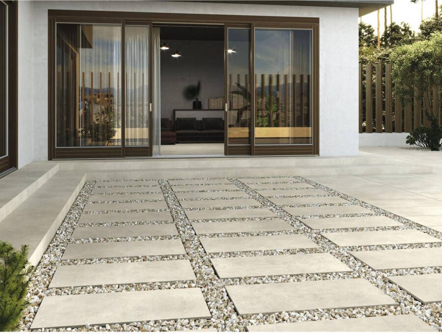 Baldocer Cerámica Arkety Sand beton look 60x120 cm beige