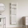 Belrad Elektrische handdoekradiator | 180x45 cm | Met blower | 2000 watt | Mat wit - Thumbnail 2