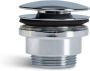 Blue Label Afvoerplug Brondby | 5 4" | Click waste | Messing | Rond | Chroom - Thumbnail 3