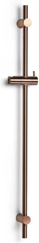 Blue Label Brondby Glijstang | Opbouw | Messing | 90 cm | Rond | Geborsteld brons