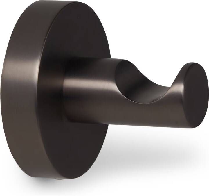 Blue Label Handdoek haak Vida | Wandmontage | Messing | Gunmetal PVD