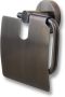 Blue Label Toilet accesoire set Vida Facet | Wandmontage | Messing | Gunmetal PVD - Thumbnail 2