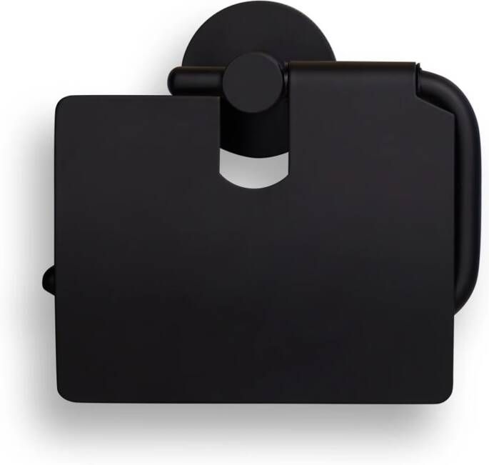 Blue Label Toilet accesoire set Vida Facet | Wandmontage | Messing | Zwart mat