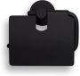 Blue Label Toilet accesoire set Vida Facet | Wandmontage | Messing | Zwart mat - Thumbnail 2