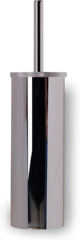 Blue Label Toiletborstel Vida Facet | Wandmontage | Incl.Houder | Messing | Chroom glans