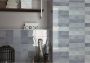 By Goof Moos Wandtegel | 13x13 cm | Vintage | Glans Blauw - Thumbnail 3