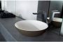 By Goof Waskom Sanne | 38.5 cm | Solid surface | Rond | Moka - Thumbnail 2