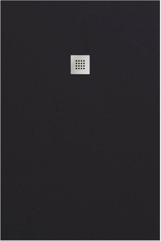 By Goof Smart Slate Negro douchevloer 90x120x3 cm polymeer zwart mat