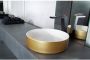 By Goof Waskom Tess | 39 cm | Solid surface | Rond | Goud - Thumbnail 2