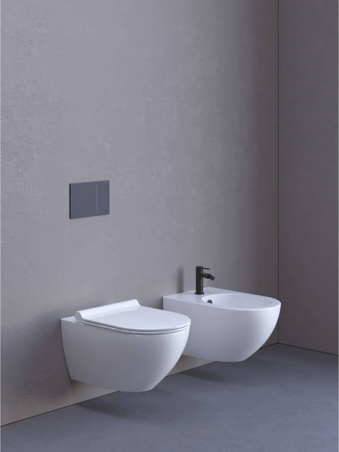 Catalano Wandcloset Sfera | 54.5 cm | Rimless | New Flush | Excl.Toiletzitting | Keramiek | Wit mat