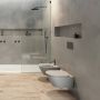 Catalano Bidet toilet Zero | 55 cm | Rimless | Wandhangend | Excl.Toiletzitting | Keramiek | Cement mat - Thumbnail 3
