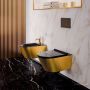Catalano Bidet toilet Zero | 55 cm | Rimless | Wandhangend | Excl.Toiletzitting | Keramiek | Goud zwart - Thumbnail 3