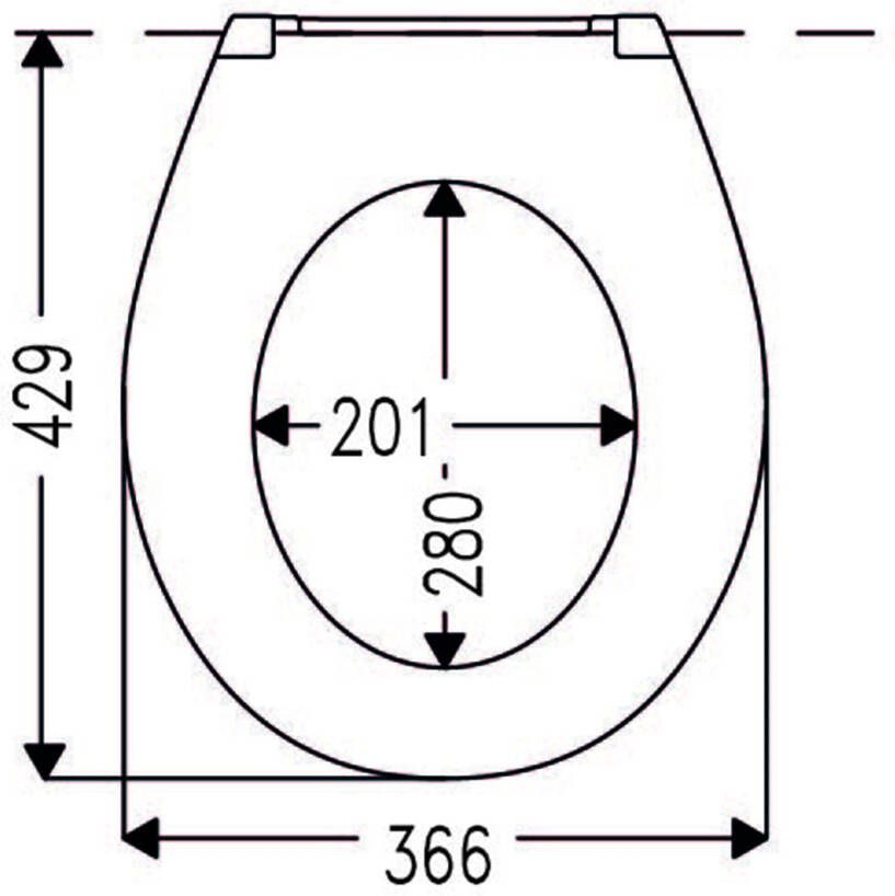 Cedo Toiletzitting Multi | Sofclose met quick-release | Universeel | Duroplast | Deep sea