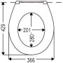 Cedo Toiletzitting Multi | Sofclose met quick-release | Universeel | Duroplast | Tropical - Thumbnail 2