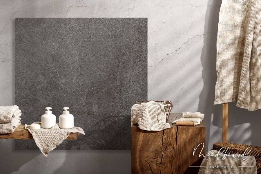 Century Blend Vloertegel | 80x80 cm | Gerectificeerd | Betonlook | Mat Antraciet