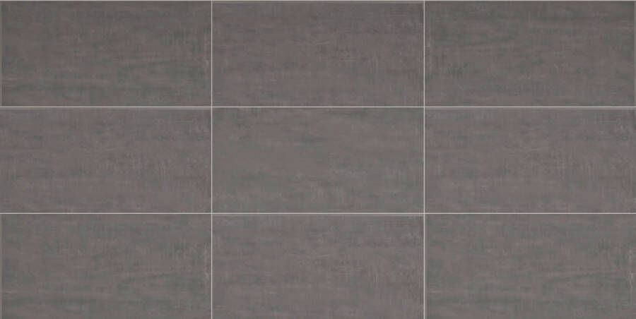 Century Titan Vloertegel | 60x120 cm | Gerectificeerd | Betonlook | Mat Antraciet