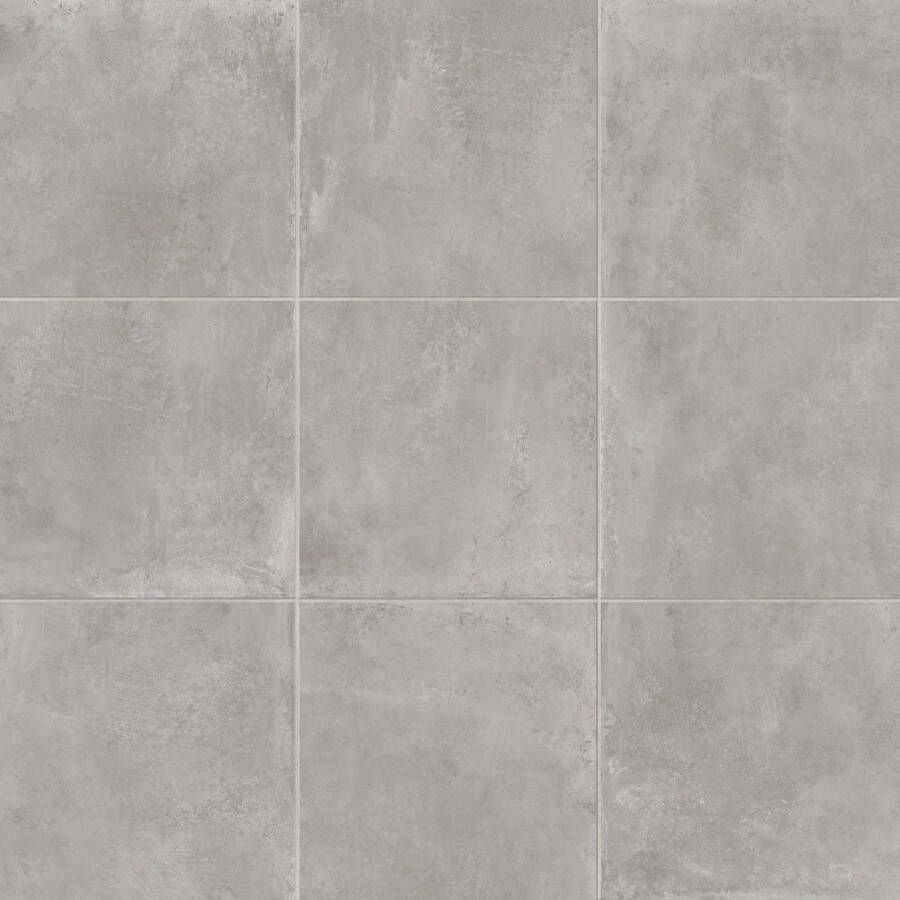 Century Titan Vloertegel | 120x120 cm | Gerectificeerd | Betonlook | Mat Grijs