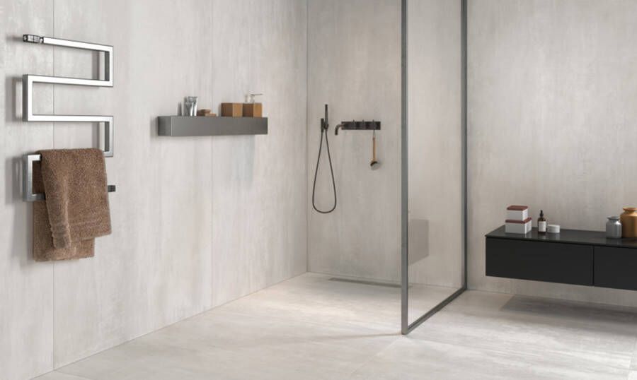 Century Titan Vloertegel | 60x60 cm | Gerectificeerd | Metallook | Mat Grijs