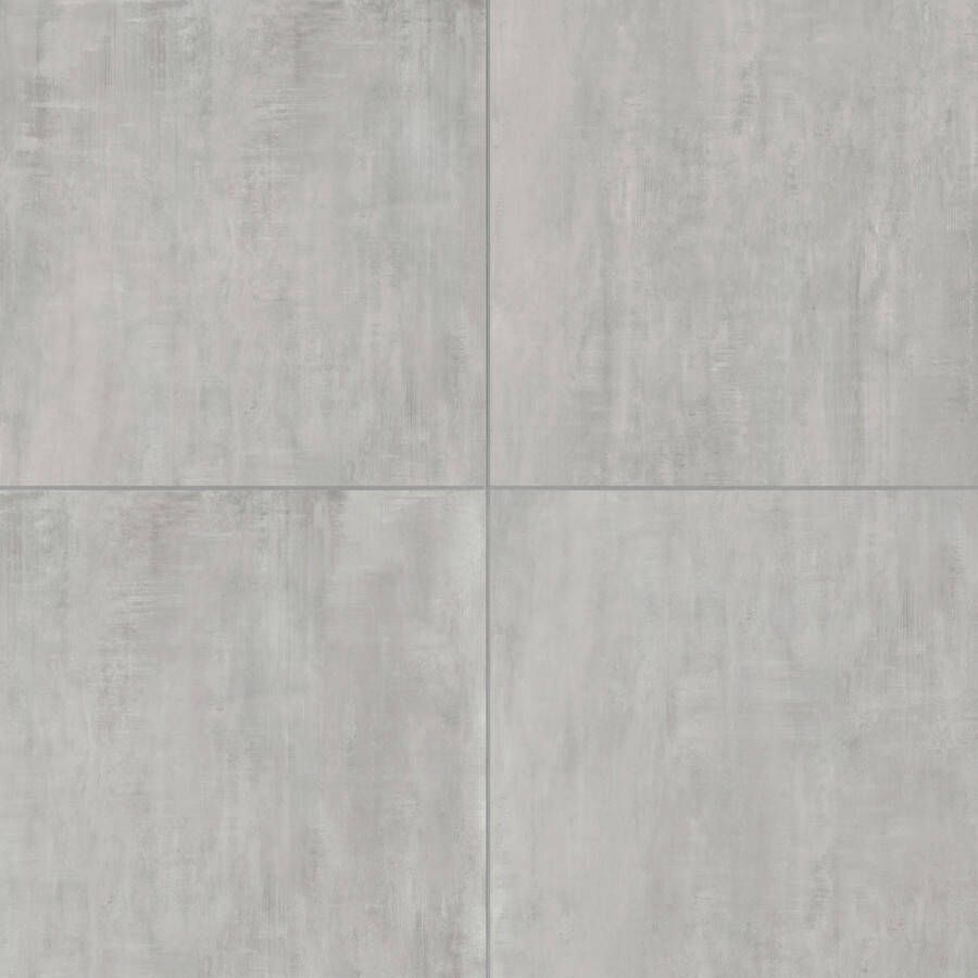 Century Titan Vloertegel | 120x120 cm | Gerectificeerd | Metallook | Mat Grijs